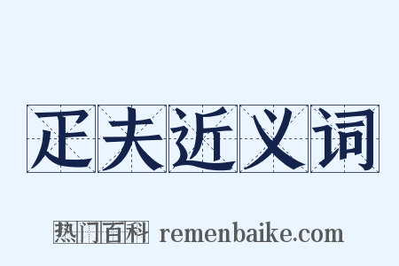 疋夫近义词是什么意思的图片